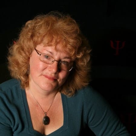 A headshot of Dr Gail Kinman