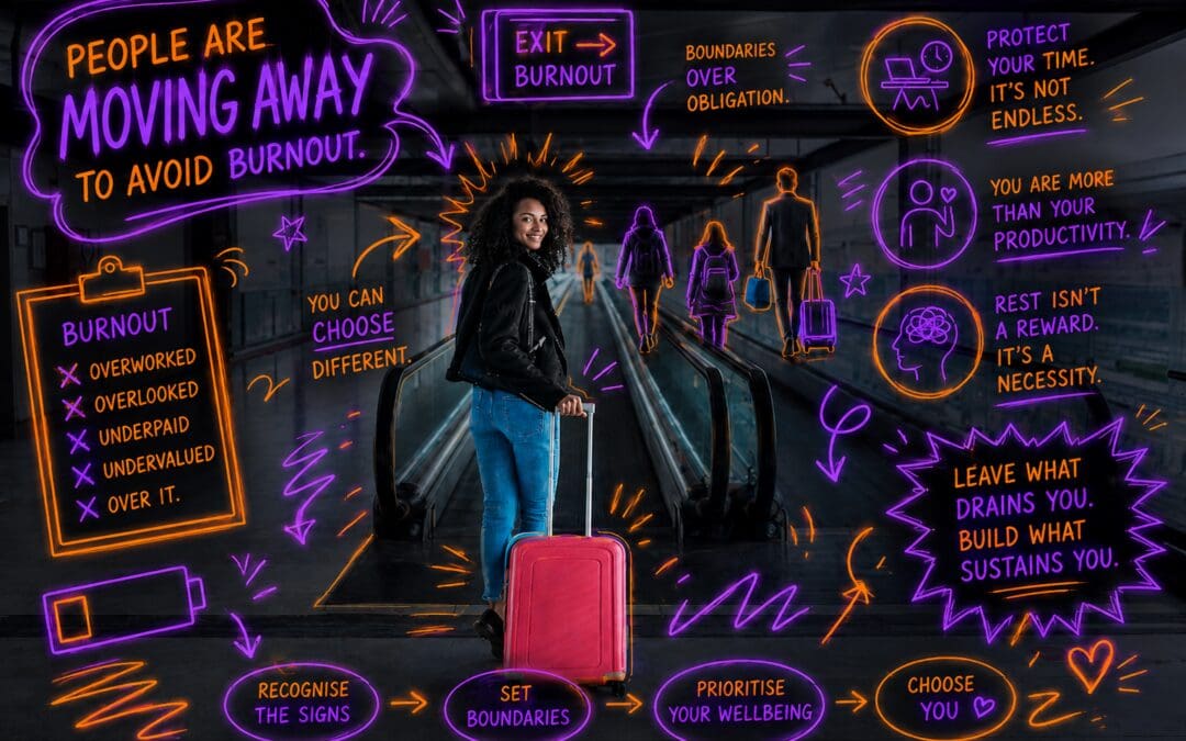 The Great Escape: why burnt-out women are choosing flight over fight.