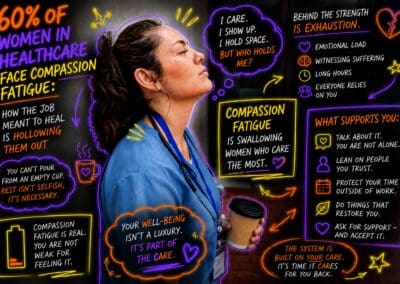 64% of women in healthcare face compassion fatigue: how the job meant to heal is hollowing them out