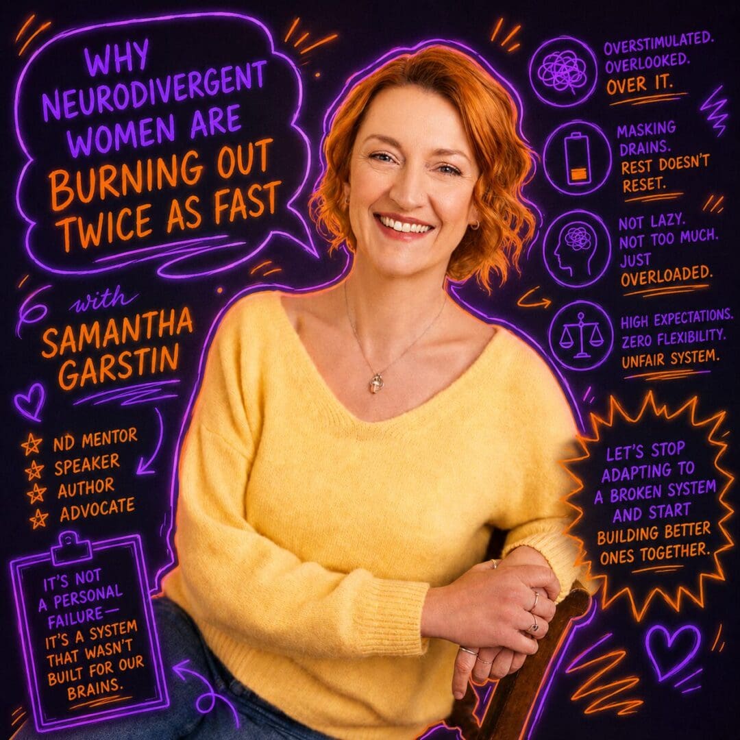 The double mask: Why neurodivergent women are burning out twice as fast