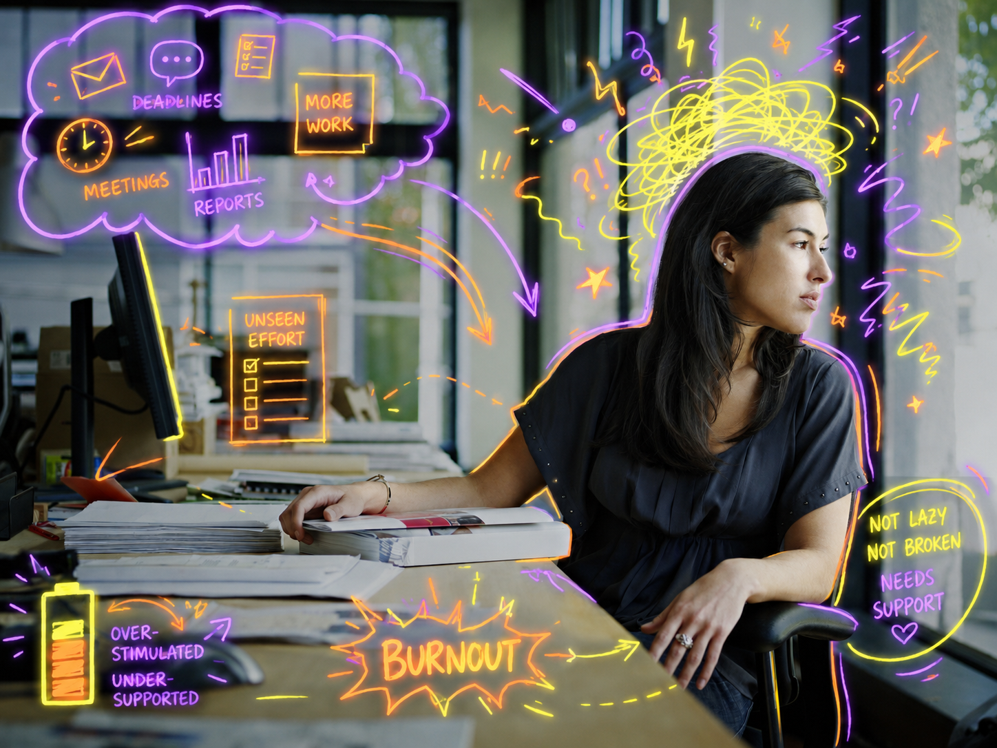 Your workplace wasn’t designed for ADHD, and you’re the one paying for it