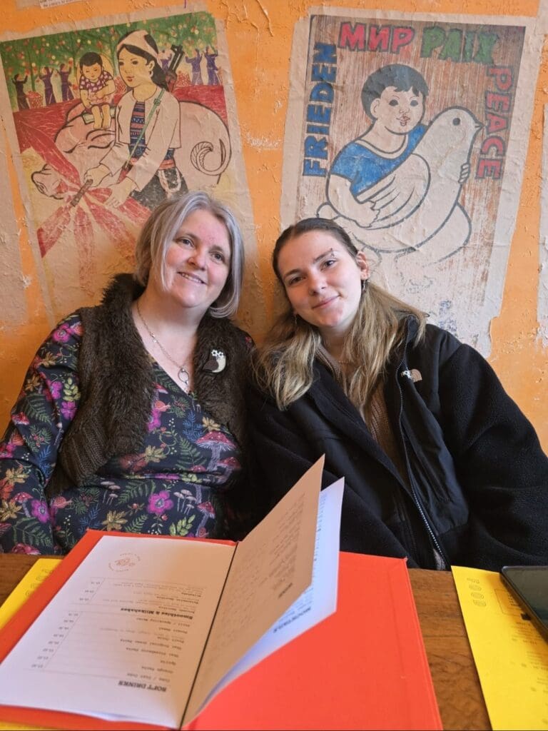 picture of Grace and her mum