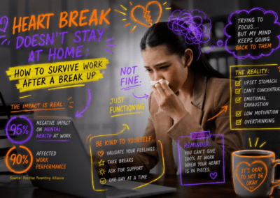 Heart break doesn’t stay at home: how to survive work after a break up