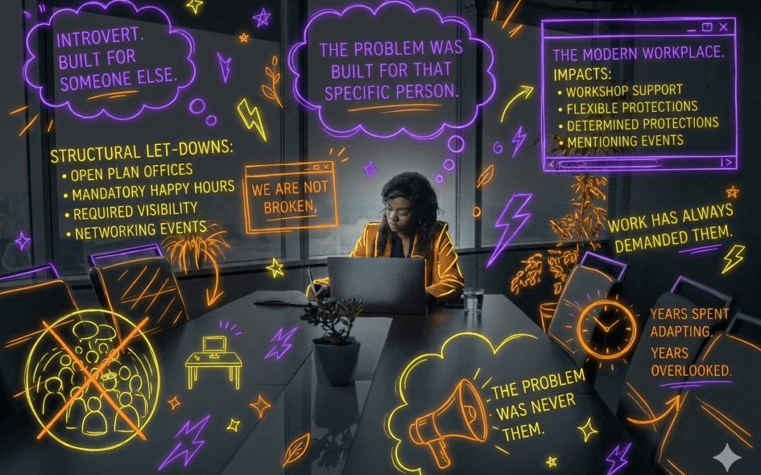 Your workplace was built for a specific type of person (if you’re an introvert, it isn’t you)
