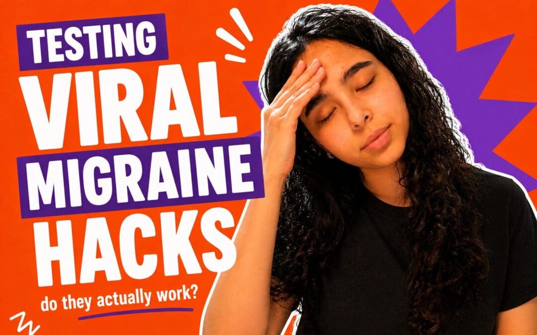 VIDEO: I tried viral migraine hacks (so you dont have to)
